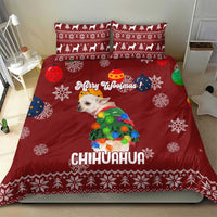 Chihuahua Dog Attitude Christmas Bedding Set Xmas Holiday Patterns - Wonder Print Shop
