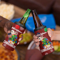 Chihuahua Dog Attitude Christmas 4 in 1 Can Cooler Tumbler Xmas Holiday Patterns - Wonder Print Shop