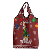 Chihuahua Dog Attitude Christmas Grocery Bag Xmas Holiday Patterns - Wonder Print Shop