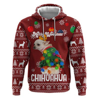 Chihuahua Dog Attitude Christmas Hoodie Xmas Holiday Patterns - Wonder Print Shop