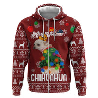Chihuahua Dog Attitude Christmas Hoodie Xmas Holiday Patterns - Wonder Print Shop