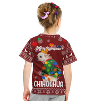 Chihuahua Dog Attitude Christmas Kid T Shirt Xmas Holiday Patterns - Wonder Print Shop