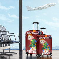 Chihuahua Dog Attitude Christmas Luggage Cover Xmas Holiday Patterns - Wonder Print Shop