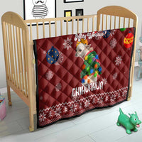 Chihuahua Dog Attitude Christmas Quilt Xmas Holiday Patterns - Wonder Print Shop