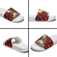 Chihuahua Dog Attitude Christmas Slide Sandals Xmas Holiday Patterns - Wonder Print Shop