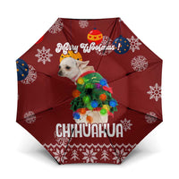 Chihuahua Dog Attitude Christmas Umbrella Xmas Holiday Patterns - Wonder Print Shop