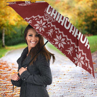 Chihuahua Dog Attitude Christmas Umbrella Xmas Holiday Patterns - Wonder Print Shop