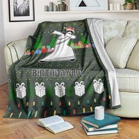 Jesus Birthday Boy Christmas Blanket Funny Xmas Holiday Patterns - Wonder Print Shop