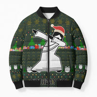 Jesus Birthday Boy Christmas Bomber Puffer Jacket Funny Xmas Holiday Patterns - Wonder Print Shop