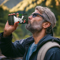 Jesus Birthday Boy Christmas 4 in 1 Can Cooler Tumbler Funny Xmas Holiday Patterns - Wonder Print Shop