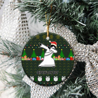 Jesus Birthday Boy Christmas Ceramic Ornament Funny Xmas Holiday Patterns - Wonder Print Shop