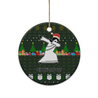 Jesus Birthday Boy Christmas Ceramic Ornament Funny Xmas Holiday Patterns - Wonder Print Shop