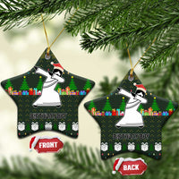 Jesus Birthday Boy Christmas Ceramic Ornament Funny Xmas Holiday Patterns - Wonder Print Shop