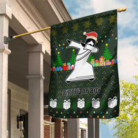 Jesus Birthday Boy Christmas Garden Flag Funny Xmas Holiday Patterns - Wonder Print Shop
