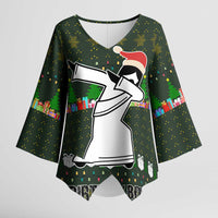 Jesus Birthday Boy Christmas Kimono Sleeve Blouse Funny Xmas Holiday Patterns - Wonder Print Shop