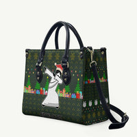 Jesus Birthday Boy Christmas Leather Bag Funny Xmas Holiday Patterns - Wonder Print Shop