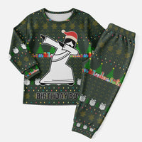Jesus Birthday Boy Christmas Pajama Set Funny Xmas Holiday Patterns - Wonder Print Shop