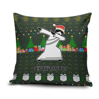 Jesus Birthday Boy Christmas Pillow Cover Funny Xmas Holiday Patterns - Wonder Print Shop