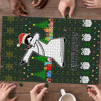 Jesus Birthday Boy Christmas Puzzle Funny Xmas Holiday Patterns - Wonder Print Shop