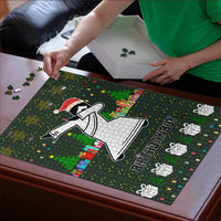 Jesus Birthday Boy Christmas Puzzle Funny Xmas Holiday Patterns - Wonder Print Shop