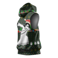 Jesus Birthday Boy Christmas Sleeveless Hoodie Funny Xmas Holiday Patterns - Wonder Print Shop