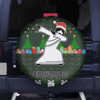 Jesus Birthday Boy Christmas Spare Tire Cover Funny Xmas Holiday Patterns - Wonder Print Shop