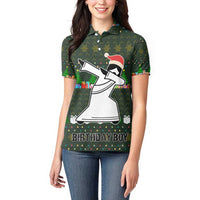 Jesus Birthday Boy Christmas Women Polo Shirt Funny Xmas Holiday Patterns - Wonder Print Shop