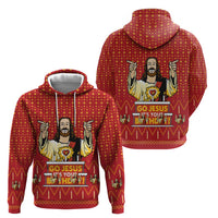 Jesus Birthday Christmas Hoodie Funny Xmas Holiday Patterns - Wonder Print Shop