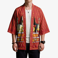 Jesus Birthday Christmas Kimono Funny Xmas Holiday Patterns - Wonder Print Shop