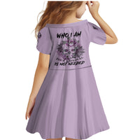 I Am Who I Am Skull Family Matching Mermaid Dress and Hawaiian Shirt - Wonder Print Shop