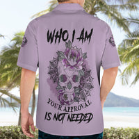 I Am Who I Am Skull Hawaiian Shirt - Wonder Print Shop