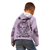 I Am Who I Am Skull Kid Hoodie - Wonder Print Shop