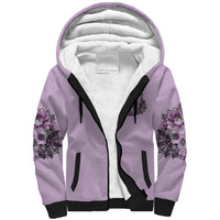 I Am Who I Am Skull Sherpa Hoodie - Wonder Print Shop