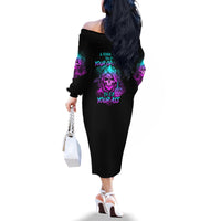 A Good Place To Put Your Opinions Family Matching Off Shoulder Long Sleeve Dress and Hawaiian Shirt - Wonder Print Shop