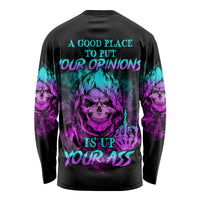 A Good Place To Put Your Opinions Long Sleeve Shirt - Wonder Print Shop