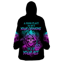 A Good Place To Put Your Opinions Wearable Blanket Hoodie - Wonder Print Shop