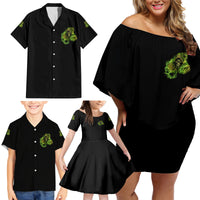 My Give A F Is Broken Reaper Family Matching Off Shoulder Short Dress and Hawaiian Shirt - Wonder Print Shop