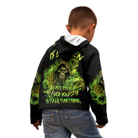 My Give A F Is Broken Reaper Kid Hoodie - Wonder Print Shop