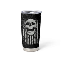 IDGAF Flag Skull Tumbler Cup - Wonder Print Shop