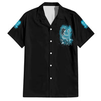 Salty Witch Mermaid Halloween Family Matching Puletasi Dress and Hawaiian Shirt - Wonder Print Shop