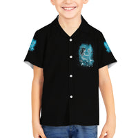 Salty Witch Mermaid Halloween Family Matching Puletasi Dress and Hawaiian Shirt - Wonder Print Shop