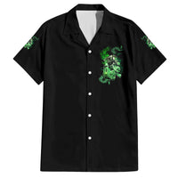 I Am The Storm Skull Family Matching Off Shoulder Long Sleeve Dress and Hawaiian Shirt - Wonder Print Shop