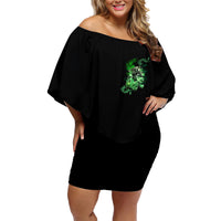I Am The Storm Skull Family Matching Off Shoulder Short Dress and Hawaiian Shirt - Wonder Print Shop