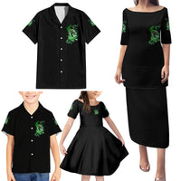I Am The Storm Skull Family Matching Puletasi Dress and Hawaiian Shirt - Wonder Print Shop
