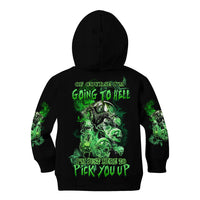 I Am The Storm Skull Kid Hoodie - Wonder Print Shop