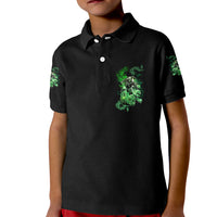 I Am The Storm Skull Kid Polo Shirt - Wonder Print Shop