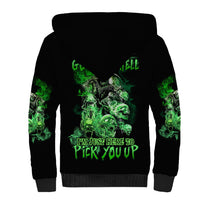 I Am The Storm Skull Sherpa Hoodie - Wonder Print Shop