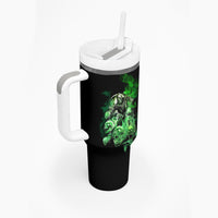 I Am The Storm Skull Tumbler With Handle - Wonder Print Shop