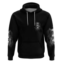 I'm Never Alone Skull Reaper Hoodie - Wonder Print Shop