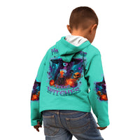 Hocus Pocus Time Witches Halloween Kid Hoodie - Wonder Print Shop